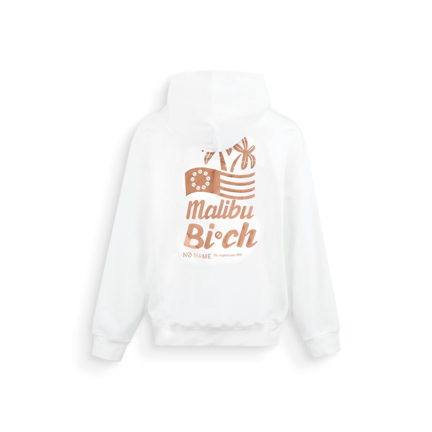 CARTER HOODIE W - SMOOTH COTTON - BIANCO SPORCO